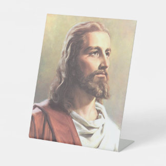 Jesus Memorials & Keepsakes Pedestal Sign