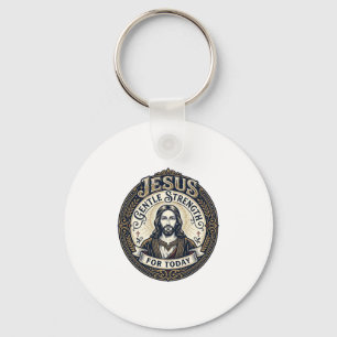 Jesus Memory Care Alzheimer Caregiver Shirt Christ Key Ring