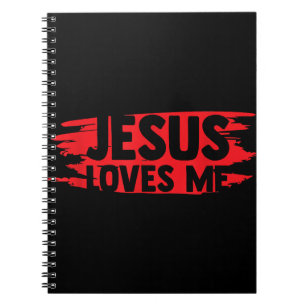 Jesus Men Women Kids Fun Christian Bible Faith Jes Notebook