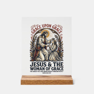 Jesus Menopause Midlife Women Encouragement Shirt  Acrylic Sign