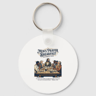 Jesus Mens Group Brotherhood Retreat T-Shirt Inspi Key Ring