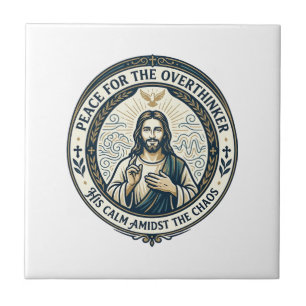 Jesus Mental Health Affirmations T-Shirt Inspirati Tile