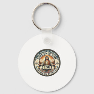 Jesus Military Spouse Waiting Wife T-Shirt Inspira Key Ring