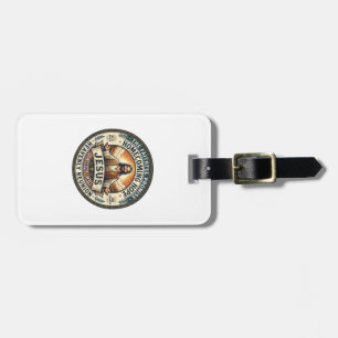 Jesus Military Spouse Waiting Wife T-Shirt Inspira Luggage Tag