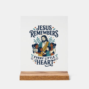 Jesus Miscarriage Comfort Healing T-Shirt Inspirat Acrylic Sign