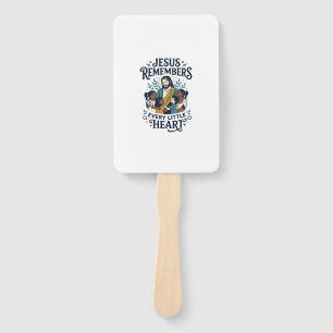 Jesus Miscarriage Comfort Healing T-Shirt Inspirat Hand Fan