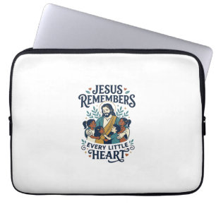 Jesus Miscarriage Comfort Healing T-Shirt Inspirat Laptop Sleeve