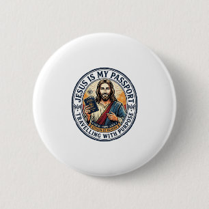 Jesus Missionary Global Missions Shirt Christian G 6 Cm Round Badge