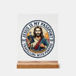 Jesus Missionary Global Missions Shirt Christian G Acrylic Sign