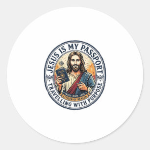 Jesus Missionary Global Missions Shirt Christian G Classic Round Sticker