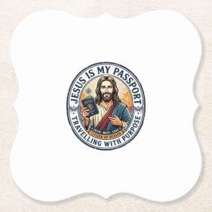 Jesus Missionary Global Missions Shirt Christian G Paper Coaster