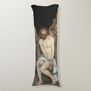 Jesus Mocked by Soldiers Edouard Manet Body Cushion