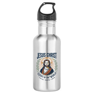 Jesus Modest Fashion Feminine Values T-Shirt Inspi 532 Ml Water Bottle