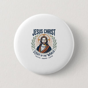 Jesus Modest Fashion Feminine Values T-Shirt Inspi 6 Cm Round Badge