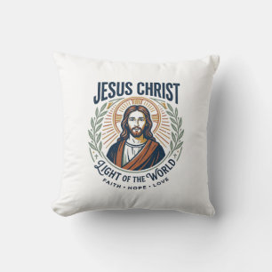 Jesus Modest Fashion Feminine Values T-Shirt Inspi Cushion