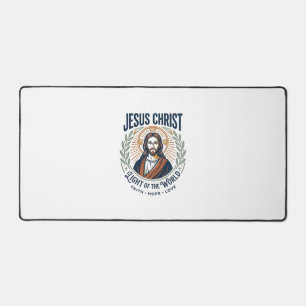 Jesus Modest Fashion Feminine Values T-Shirt Inspi Desk Mat
