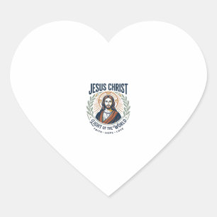 Jesus Modest Fashion Feminine Values T-Shirt Inspi Heart Sticker