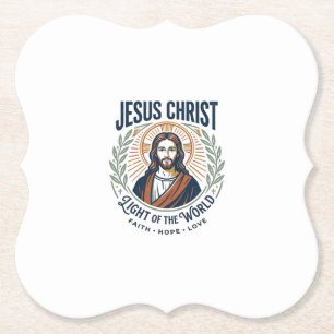 Jesus Modest Fashion Feminine Values T-Shirt Inspi Paper Coaster