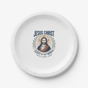 Jesus Modest Fashion Feminine Values T-Shirt Inspi Paper Plate