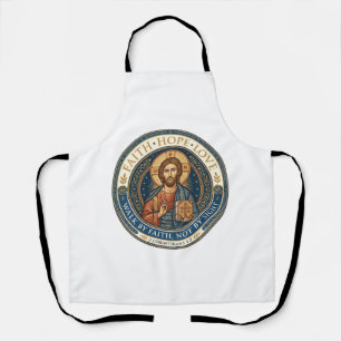 Jesus Monastic Contemplative Spirituality Graphic Apron