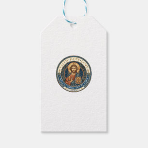 Jesus Monastic Contemplative Spirituality Graphic  Gift Tags