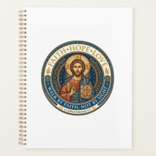 Jesus Monastic Contemplative Spirituality Graphic  Planner