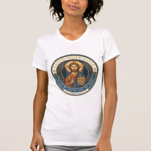 Jesus Monastic Contemplative Spirituality Graphic T-Shirt
