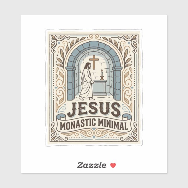 Jesus Monastic Minimal Jesus Monastic Minimal Chri (Sheet)