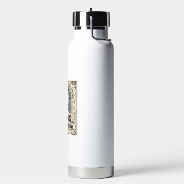 Jesus Monastic Minimal Jesus Monastic Minimal Chri Water Bottle (Left)