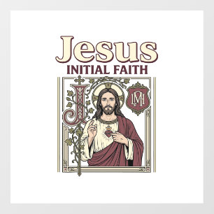 Jesus Monogram Initial Faith Jesus Monogram Initia