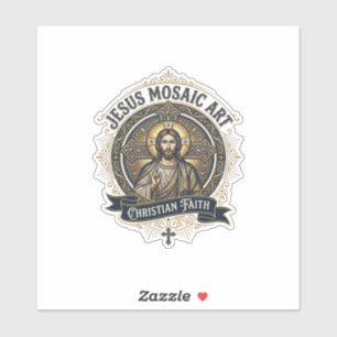 Jesus Mosaic Art Jesus Mosaic Art Christian Faith