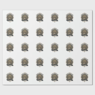 Jesus Mosaic Art Jesus Mosaic Art Christian Faith Wrapping Paper