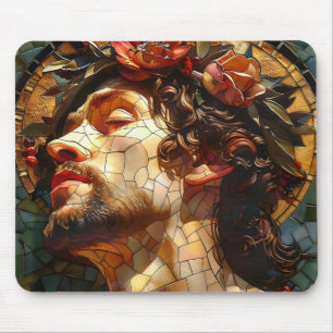Jesus Mosaic Mouse Pad