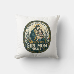 Jesus Motherhood Micro Identities Shirt Faith Base Cushion