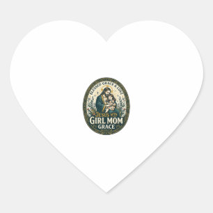 Jesus Motherhood Micro Identities Shirt Faith Base Heart Sticker
