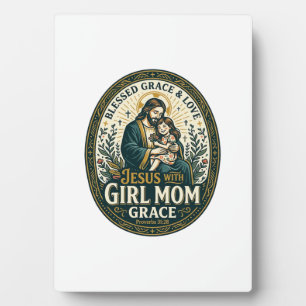 Jesus Motherhood Micro Identities Shirt Faith Base Plaque
