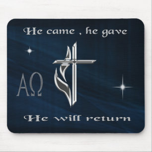 Jesus Mouse Pad