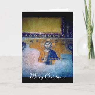 jesus mural holiday card