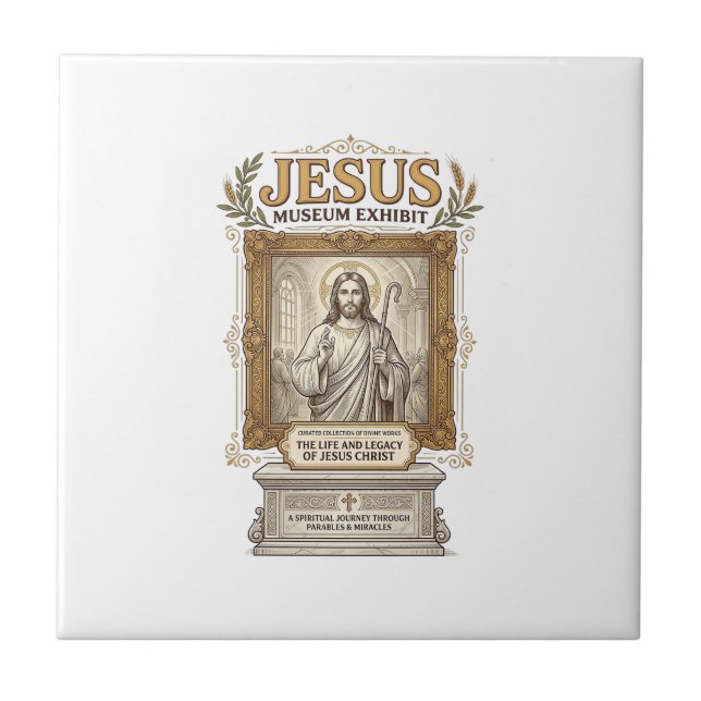 Jesus Museum Exhibit Jesus Museum Exhibit Christia Tile (Front)