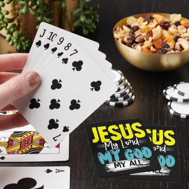 JESUS, MY LORD, MY GOD, MY ALL PLAYING CARDS (In Situ)