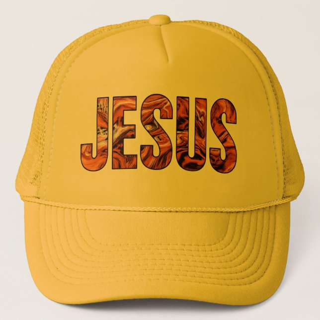 Jesus name on a cap (Front)