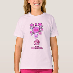 Jesus Name (pink) - Women's Basic T-Shirt