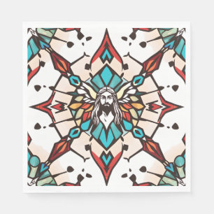 Jesus napkins to go with the Jesus paper plates
