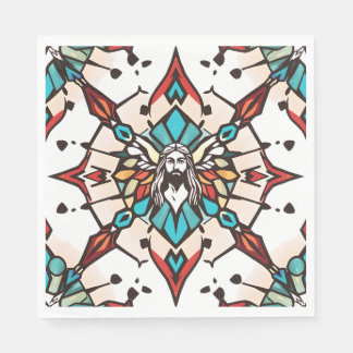 Jesus napkins to go with the Jesus paper plates