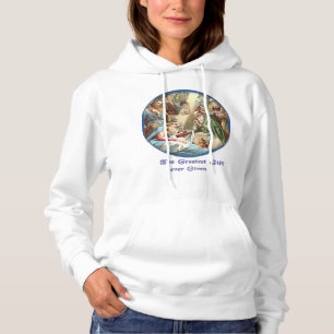 Jesus nativity scene hoodie