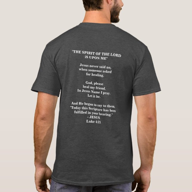 JESUS NEVER SAID NO T-Shirt (Back)