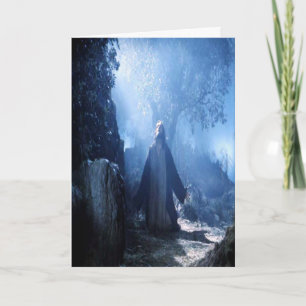 Jesus Night Greeting card