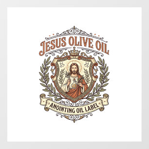 Jesus Olive Oil Anointing Oil Label Jesus Olive Oi