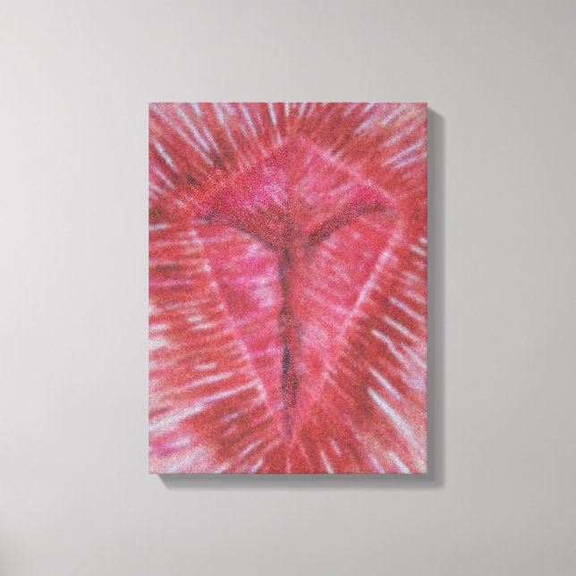 Jesus on the Cross (30.48 x 40.64cm, 12" x 16")  Canvas Print (Front)