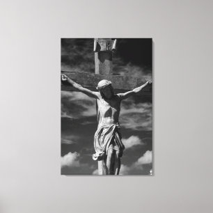 Jesus on the Cross Canvas Print